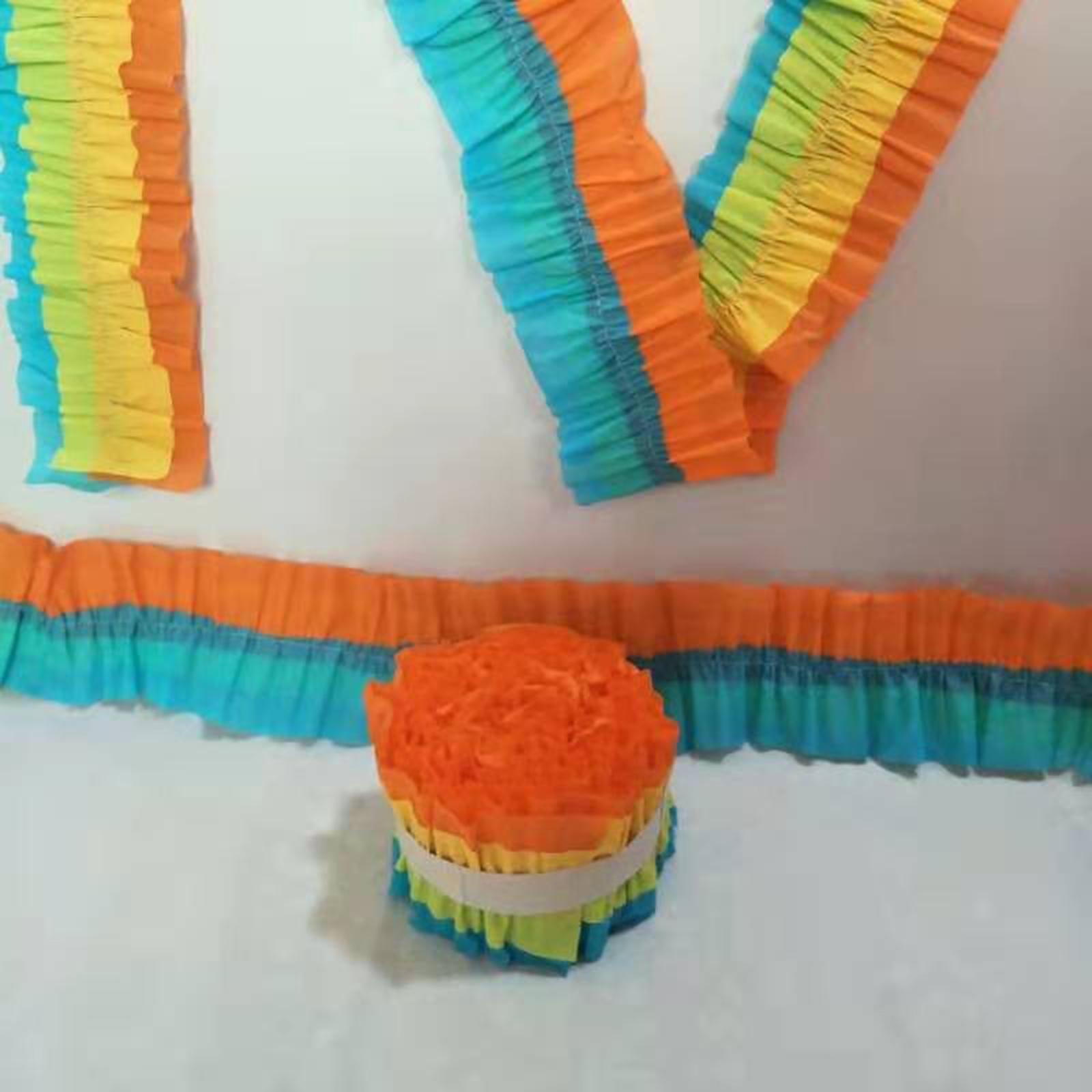 Papercraft Supply Ribbon - 2 Rolki Papieru Kreponowego, Wstążki, Dekoracje