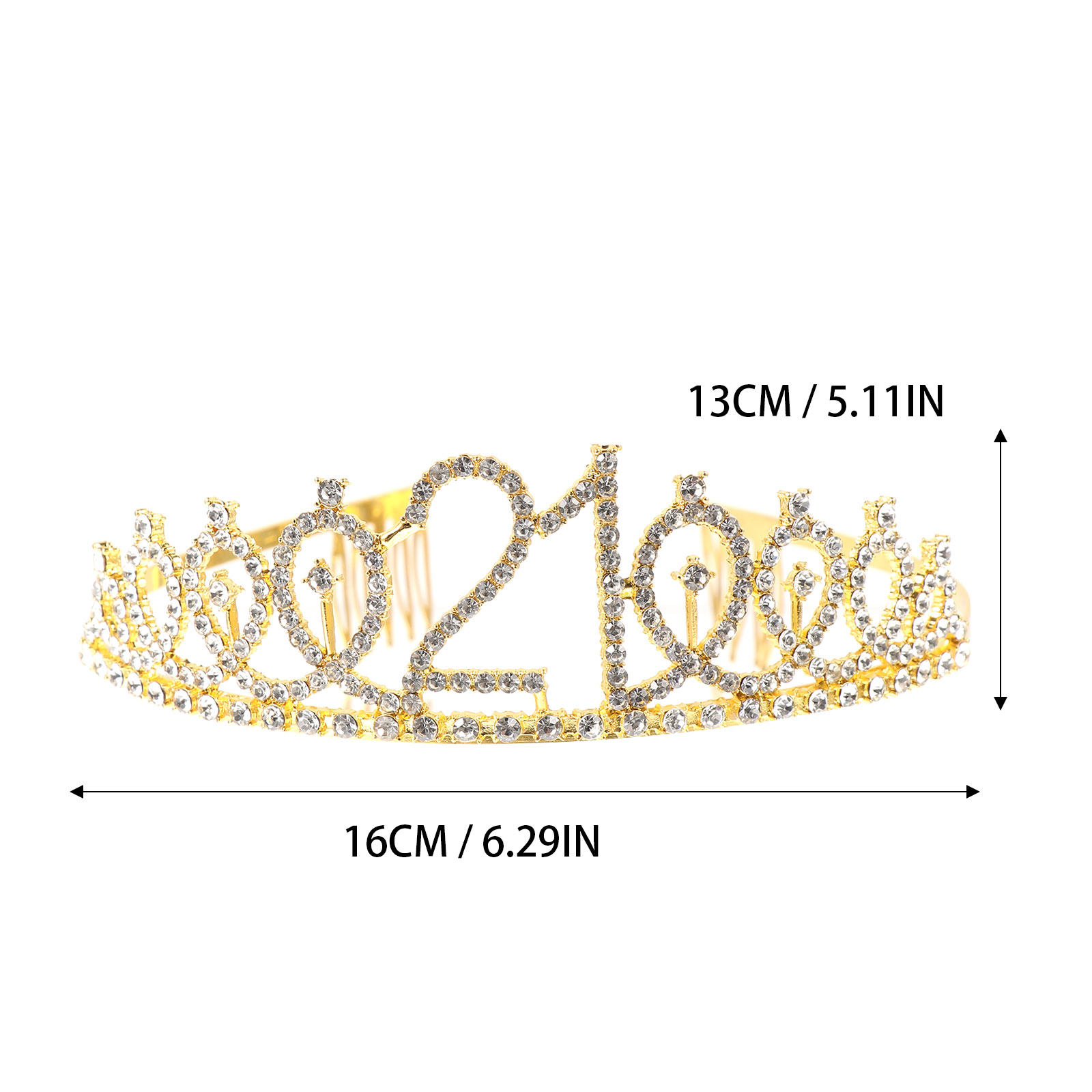 1 zestaw błyszczącej korony ur – Birthday Sash Glitter recenzja i cena