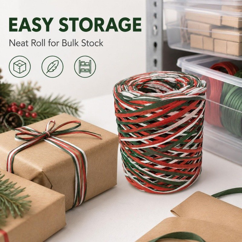 Wstążka z papieru raffia 150/6 – Papercraft Supply Ribbon recenzja i cena