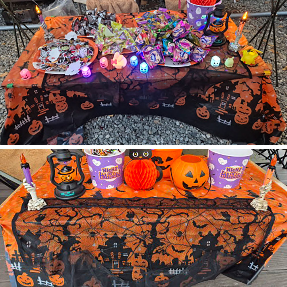 Obrus na Halloween, jednorazow – Table Cloth Disposable recenzja i cena
