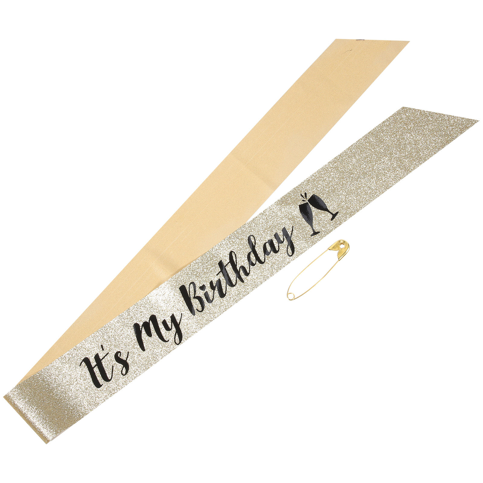 1 szt. błyszczącej szarfy urod – Birthday Sash Glitter recenzja i cena