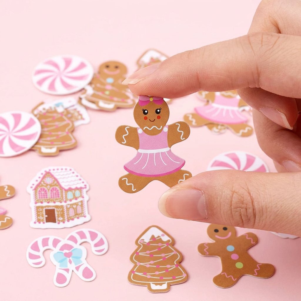 330 szt. różowych świątecznych – Papercraft Supply Confetti recenzja i cena