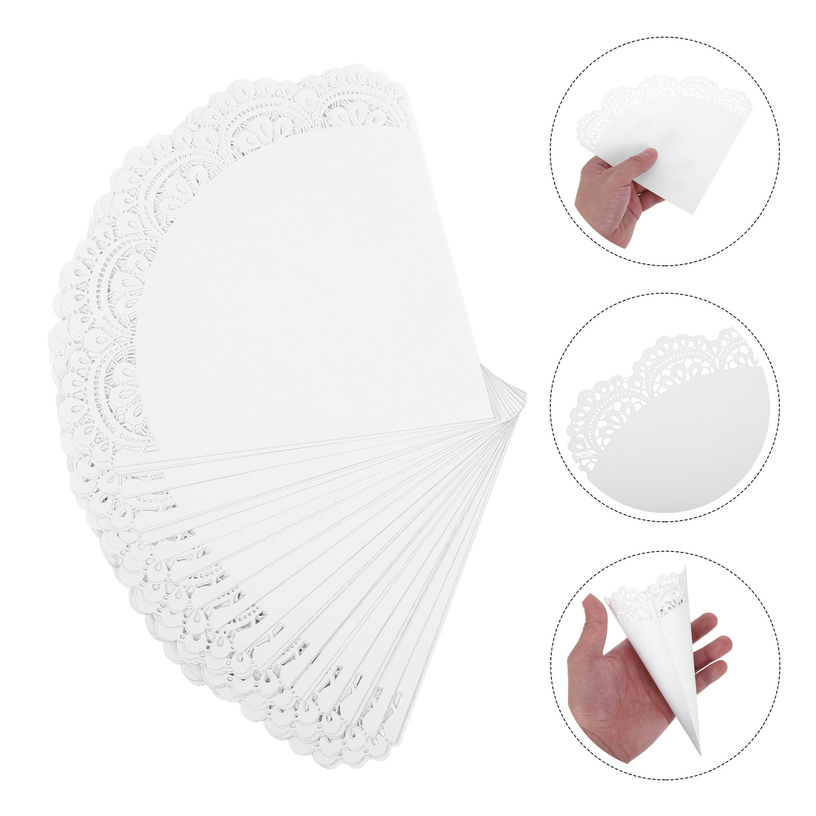 50 szt. Stożki na konfetti ślu – Papercraft Supply Confetti recenzja i cena