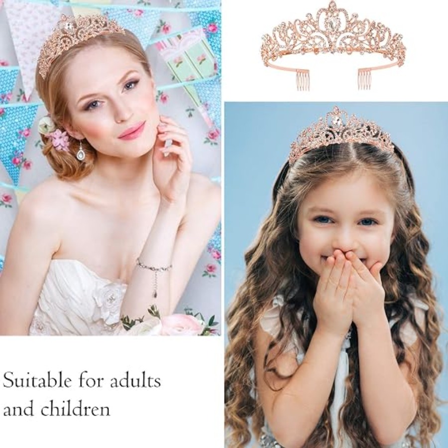 Zestaw 2 sztuk: Korona z krysz – Birthday Sash Glitter recenzja i cena