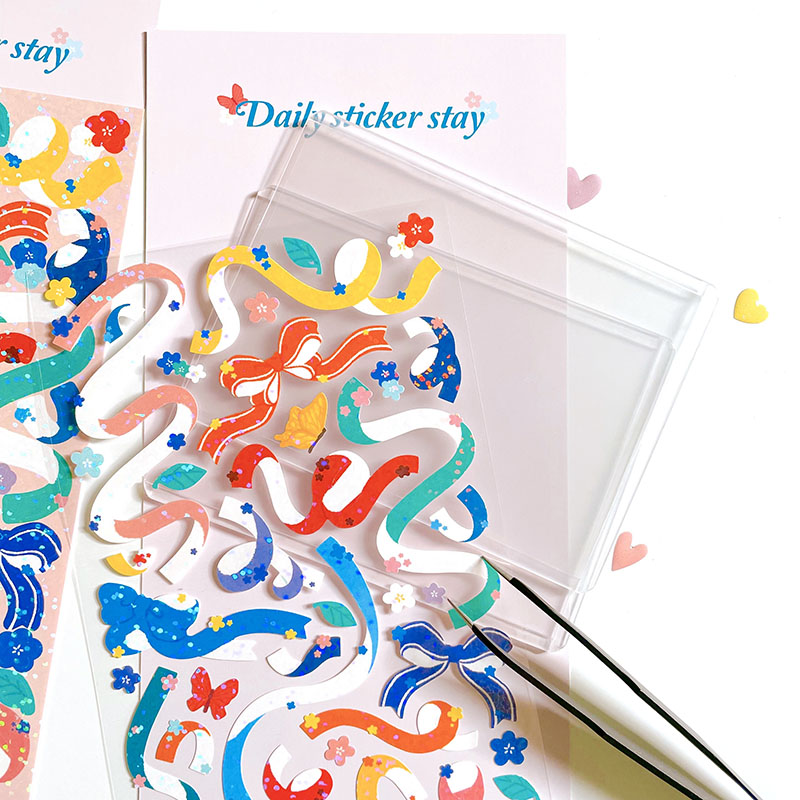 Bonito B6075 Naklejka z kwiato – Papercraft Supply Ribbon recenzja i cena