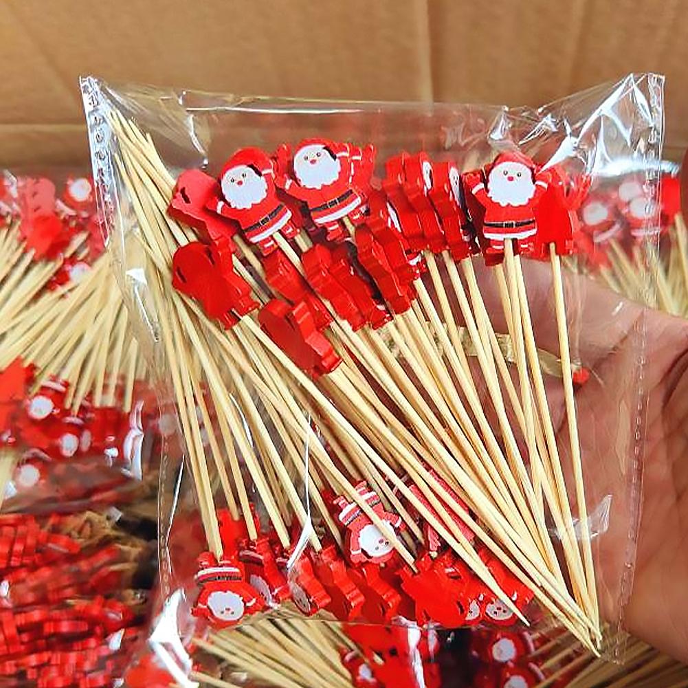 50 szt. Świąteczne wykałaczki  – Centerpiece Stick recenzja i cena
